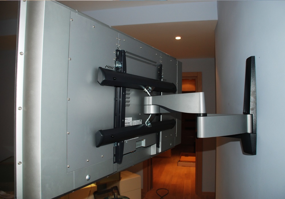 Установка кранштейна<br>